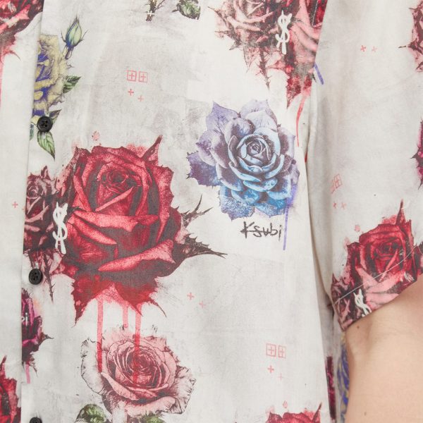 Ksubi Graff Rose Short Sleeve Resort Shirt