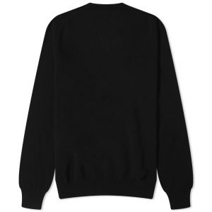 Comme des Garçons Play Invader Heart V-Neck Knit