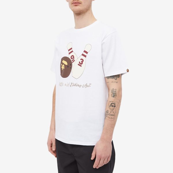 END. x A Bathing Ape 'Bowling' T-Shirt