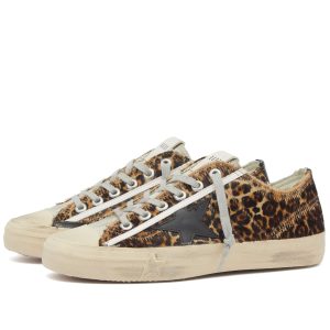 Golden Goose V-Star Leopard Sneaker