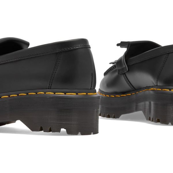 Dr. Martens Adrian Quad Black Smooth