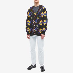 Gucci GG Graphic Logo Intarsia Cardigan