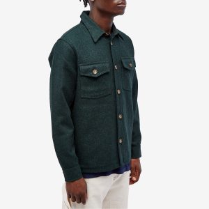 Portuguese Flannel Wool Field Overshirt