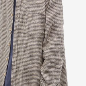 Portuguese Flannel Abstract Houndstooth Shirt