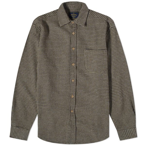 Portuguese Flannel Abstract Houndstooth Shirt