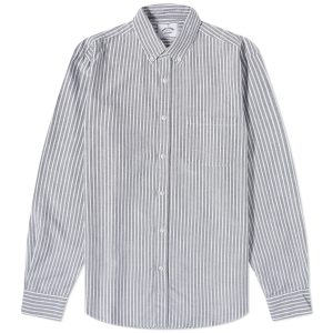 Portuguese Flannel Belavista Stripe Button Down Oxford Shirt