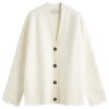 Studio Nicholson Boiled Wool Cardigan