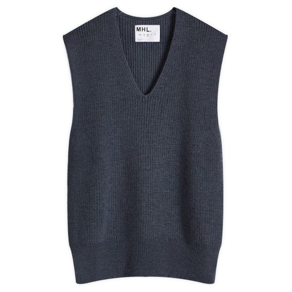 MHL by Margaret Howell Chunky Knit Slipover Vest