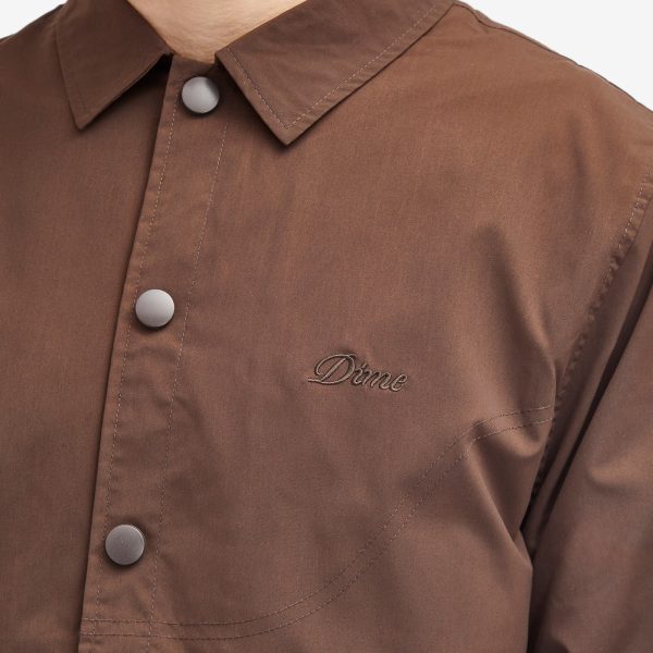 Dime Cursive Coach Jacket