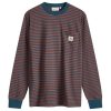 Carhartt WIP Long Sleeve Verner Stripe Pocket T-Shirt