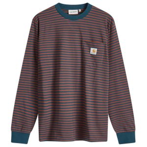 Carhartt WIP Long Sleeve Verner Stripe Pocket T-Shirt