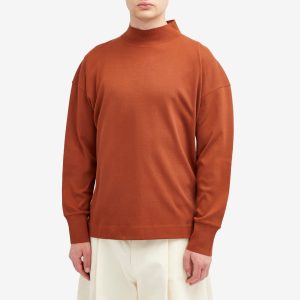 MHL by Margaret Howell Thermal Mock Neck Sweatshirt