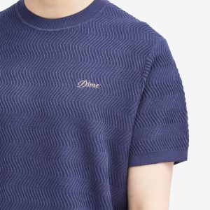 Dime Wave Knit T-Shirt