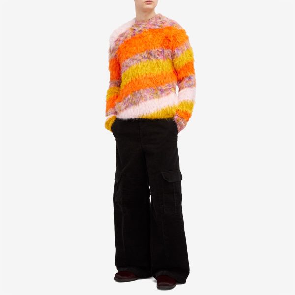 Acne Studios Koeur Tourist Fur Jumper