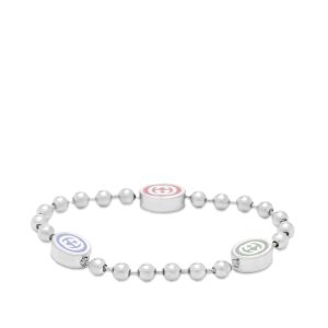 Gucci Interlocking G Enamel Bracelet