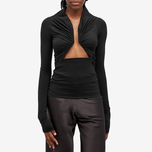 Rick Owens Long Sleeve Prong Top