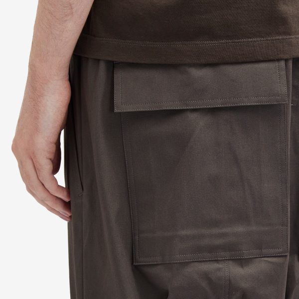 Rick Owens Drawstring Heavy Cropped Trousers