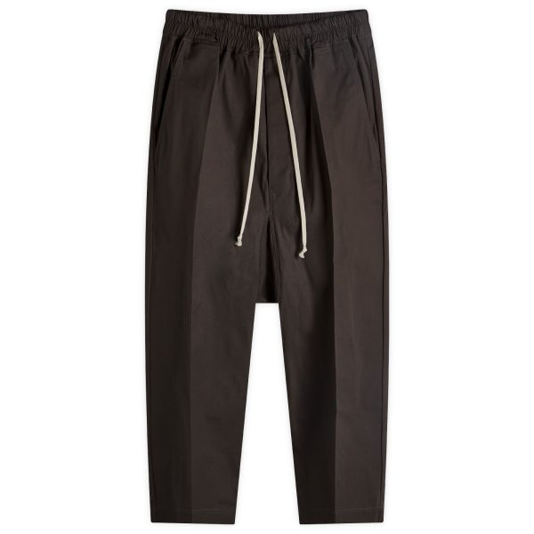 Rick Owens Drawstring Heavy Cropped Trousers