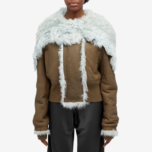 Rick Owens Shearling Bomber Jacket