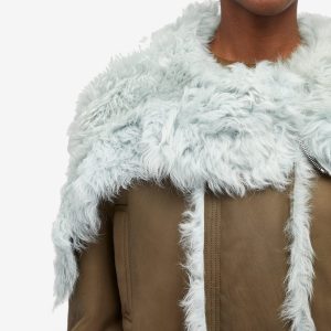 Rick Owens Shearling Bomber Jacket