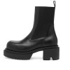 Rick Owens Beatle Bogun Leather Boot