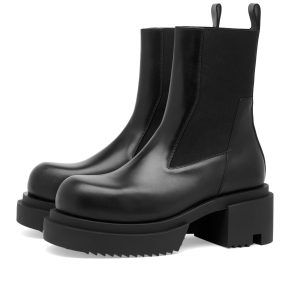 Rick Owens Beatle Bogun Leather Boot