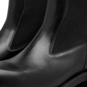 Rick Owens Beatle Bogun Leather Boot