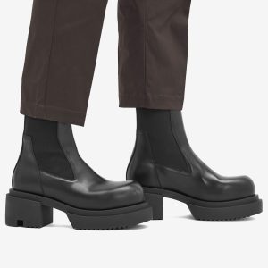 Rick Owens Beatle Bogun Leather Boot