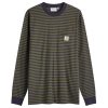 Carhartt WIP Long Sleeve Verner Stripe Pocket T-Shirt