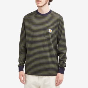 Carhartt WIP Long Sleeve Verner Stripe Pocket T-Shirt