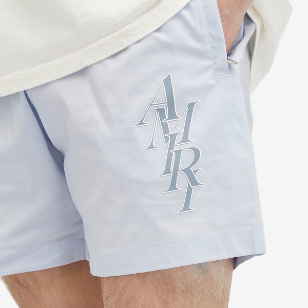 AMIRI Stack Logo Swim Shorts