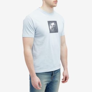 Stone Island Institutional One Badge Print T-Shirt