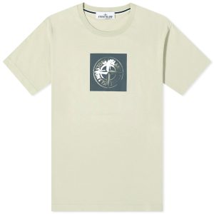 Stone Island Institutional One Badge Print T-Shirt