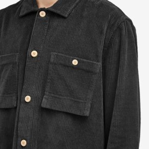 Folk Heavy Cord Patch Overshirt