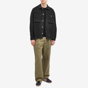 Folk Heavy Cord Patch Overshirt