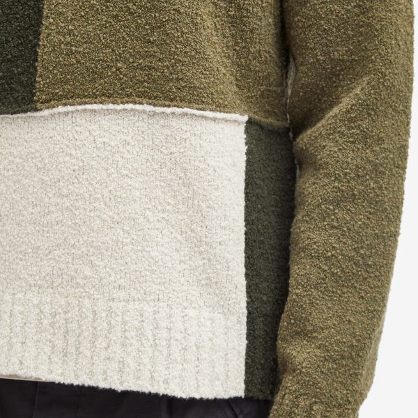 Folk Fracture Rework Crew Knit