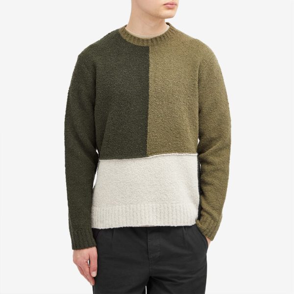 Folk Fracture Rework Crew Knit