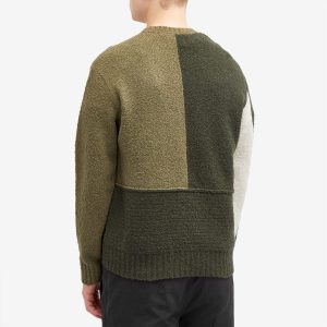 Folk Fracture Rework Crew Knit