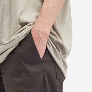 Rick Owens Dietrich Heavy Cotton Drawstring Trousers