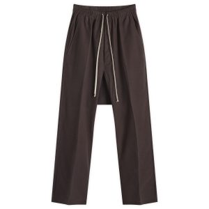 Rick Owens Drawstring Long Heavy Cotton Trousers