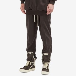 Rick Owens Drawstring Long Heavy Cotton Trousers