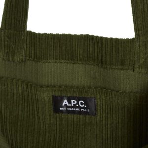 A.P.C. Lou Corduroy Tote