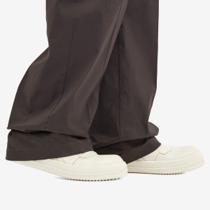 Rick Owens Leather Geobasket Sneakers