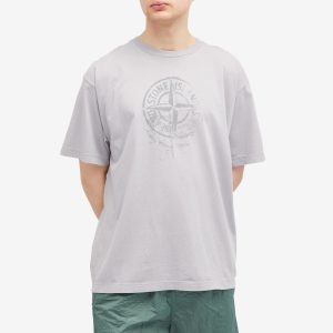 Stone Island Reflective One Badge Print T-Shirt