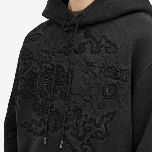 Maharishi 30th Anniversary Dragon Embroided Hoodie