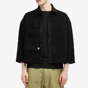 Merely Made Premium Velvet Twill Cropped Shirt