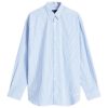 Comme des Garçons Homme Embroidered Logo Stripe Shirt