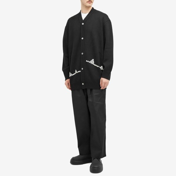 Comme des Garçons Homme Plus Button Stitched Cardigan