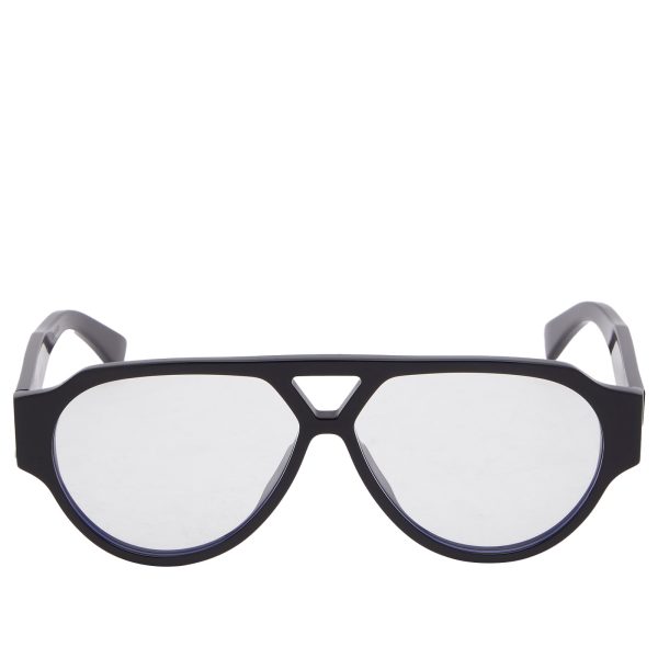 Bottega Veneta Bold Triangle Stud Optical Glasses