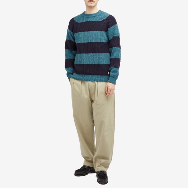 Armor-Lux Wide Stripe Fisherman Jumper